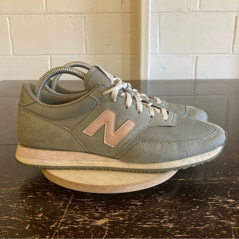 WOMENS NEW BALANCE 620 GREEN DOVE PINK RETRO RUNNING SNEAKERS SHOES 8.5